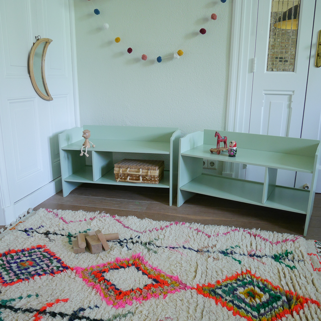 Coco & Bob - twee-delige Montesorri speelgoedkast - Otis