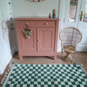 Coco & Bob - Vintage commode Terracotta - Roos