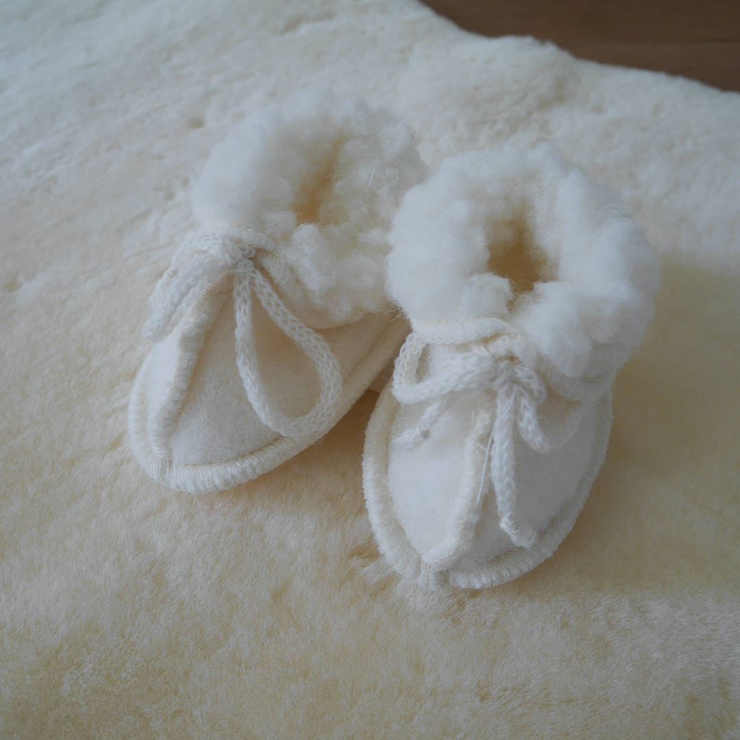 Coco & Bob - merinowol babyslofjes