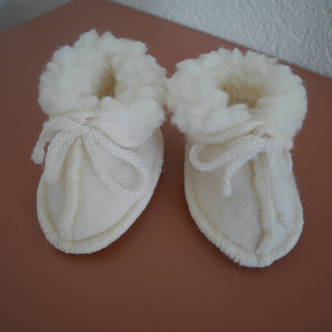 Coco & Bob - merinowol babyslofjes