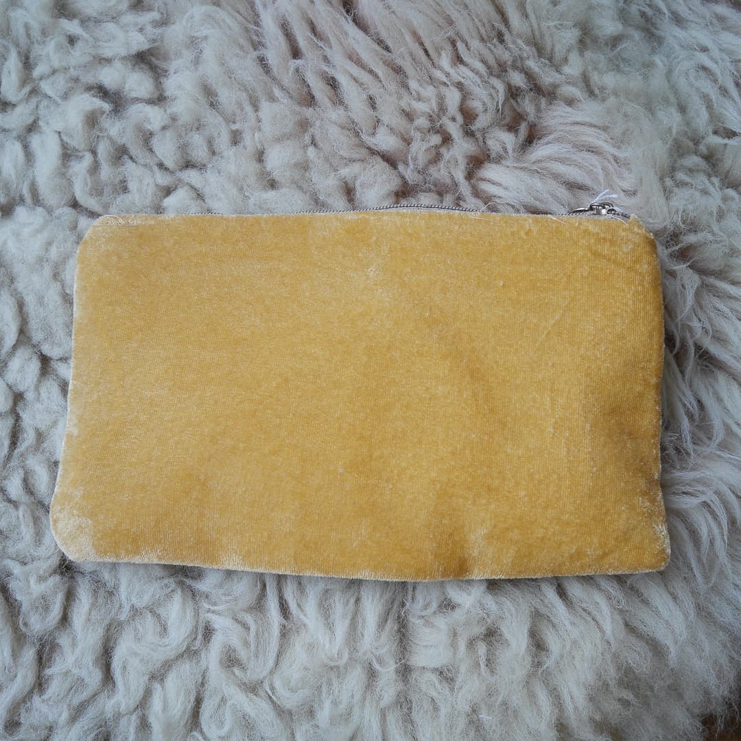 Coco & Bob - Handgemaakt toilet/make-up tasje