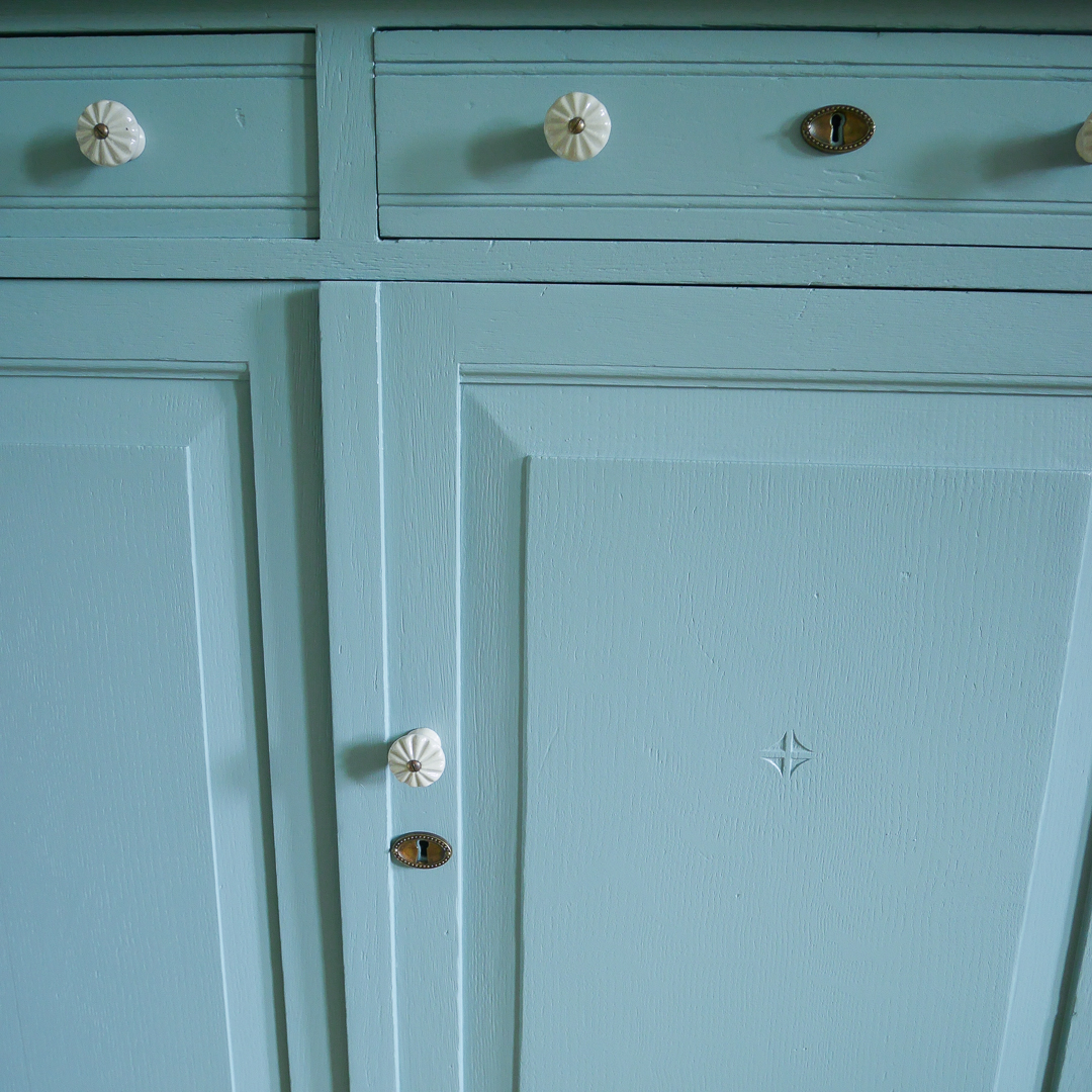 Coco & Bob - Lotte - Vintage Commode Grijsblauw