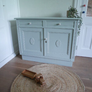 Coco & Bob - Sem - Vintage Commode lichtgrijs