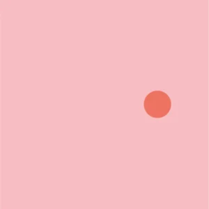 Behang Atelier Chien Polkadot Maxi Roze Rood